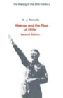 Image for Weimar and the Rise of Hitler