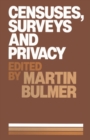 Image for Censuses, Surveys and Privacy
