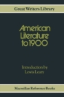 Image for American Literature to 1900