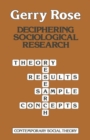 Image for Deciphering Sociological Research
