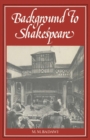 Image for Background to Shakespeare