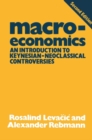 Image for Macroeconomics : An Introduction to Keynesian-Neoclassical Controversies