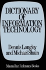 Image for Dictionary of Information Technology