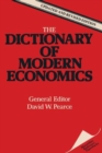 Image for The Dictionary of Modern Economics