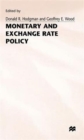 Image for Monetary and Exchange Rate Policy