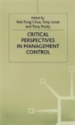 Image for Critical Perspectives in Management Control