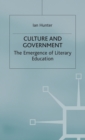 Image for Culture and Government : The Emergence of Literary Education