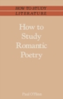 Image for How to Study Romantic Poetry