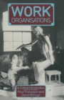 Image for Work Organisations : A critical introduction