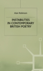 Image for Instabilities in Contemporary British Poetry