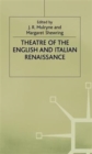 Image for Theatre of the English and Italian Renaissance