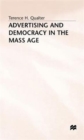 Image for Advertising and Democracy in the Mass Age