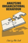 Image for Analysing Organizational Behaviour