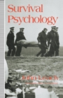 Image for Survival psychology  : John Leach