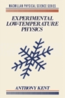 Image for Experimental Low Temperature Physics