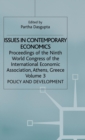 Image for Issues in Contemporary Economics : Volume 3: Policy and Development