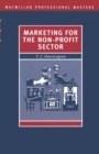Image for Marketing for the Non-Profit Sector
