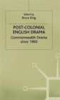 Image for Post-Colonial English Drama