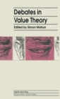 Image for Debates In Value Theory