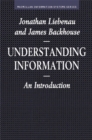 Image for Understanding Information : An Introduction