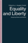 Image for Equality and Liberty : Analyzing Rawls and Nozick