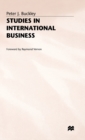 Image for Studies in International Business