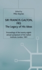 Image for Sir Francis Galton, FRS