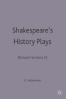 Image for Shakespeare&#39;s History Plays
