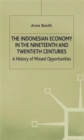 Image for The Indonesian Economy in the Nineteenth and Twentieth Centuries : A History of Missed Opportunities
