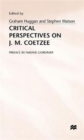 Image for Critical perspectives on J.M. Coetzee
