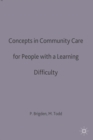 Image for Concepts in community care for people with a learning difficulty
