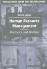 Image for Human resource management  : rhetorics and realities