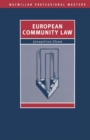 Image for European Community Law
