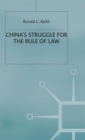 Image for China&#39;s Struggle for the Rule of Law