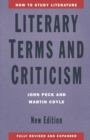 Image for Literary Terms and Criticism