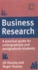 Image for Business research  : a practical guide for undergraduate and postgraduate students