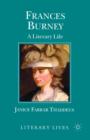 Image for Frances Burney  : a literary life