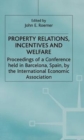 Image for Property Relations, Incentives and Welfare