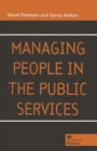 Image for Managing People in the Public Services
