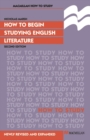 Image for How to Begin Studying English Literature