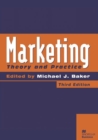 Image for Marketing  : theory and practice