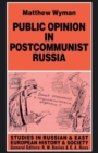 Image for Public Opinion in Postcommunist Russia