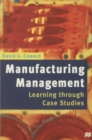 Image for Manufacturing Management