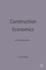 Image for Construction economics  : an introduction