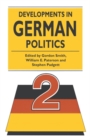 Image for Developments in German politics 2