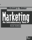 Image for MARKETING AN INTROD TEXT 6ED