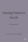 Image for Housing finance in the UK  : an introduction