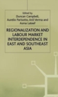 Image for Regionalization and Labour Market Interdependence in East and Southeast Asia