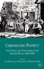 Image for Chronicling poverty  : the voices and strategies of the English poor, 1640-1840