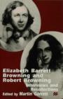 Image for Elizabeth Barrett Browning and Robert Browning  : interviews and recollections